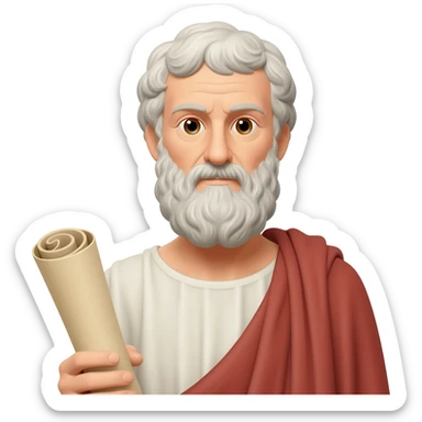 aristotle sticker