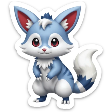 Furret-Meowstic-Zangoose-Hybrid (Full body) sticker