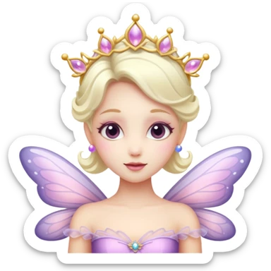 Sugarplum fairy sticker