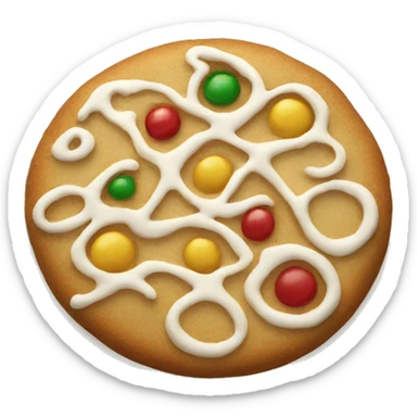 Christmas cookies sticker
