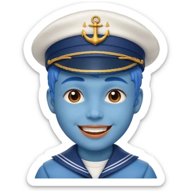 Q stitch sea realista sticker