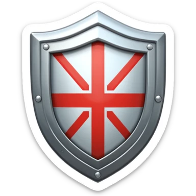 Shield England badge sticker