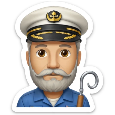 fishing vessel captain sticker