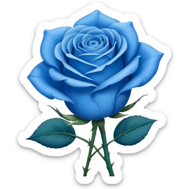 rosa azul sticker