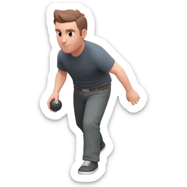 Je veux un emoji homme pétanque sticker