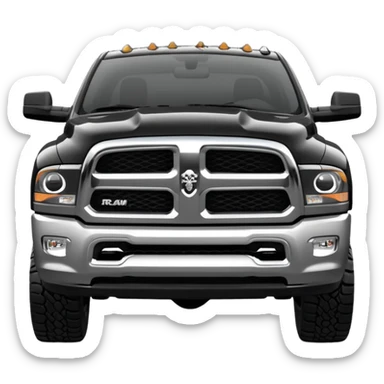 2024 RAM 2500 sticker