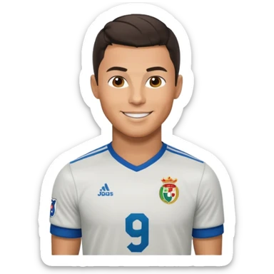 Cristiano ronaldo realiste sticker