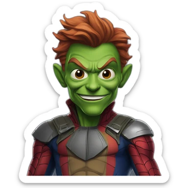 Green goblin, Norman Osborne, Sony Spider-Man sticker
