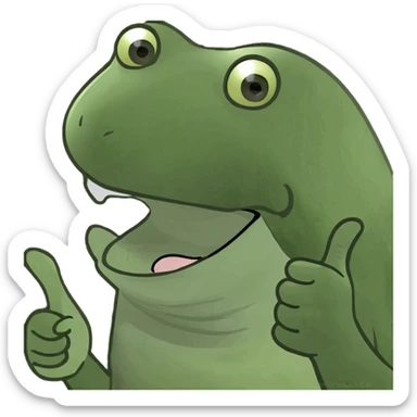 Emoji laughing and pointing  sticker