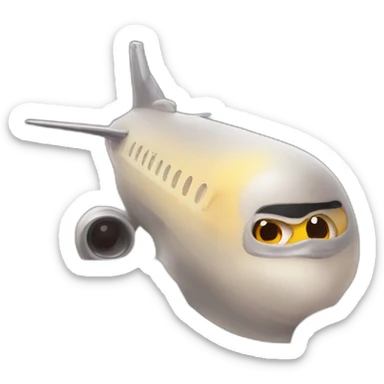 AVION AL REDEDOR DEL MUNDO sticker