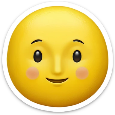 lemon with no face sticker