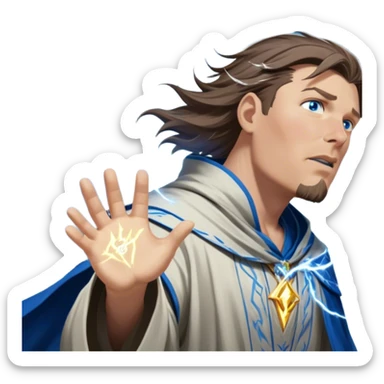 Storm Wizard sticker