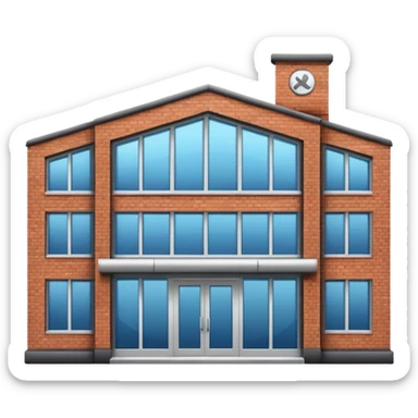 gym building sticker