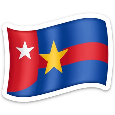 Emoji da bandeira de Pernambuco sticker