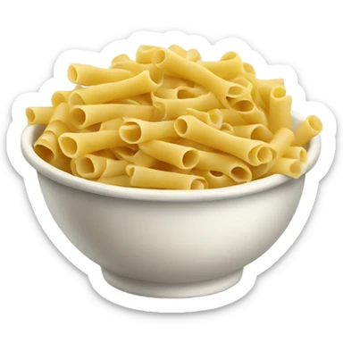 Bowl of pasta sticker