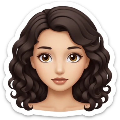 lash esthetic  sticker