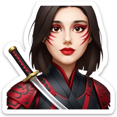 Katana Master sticker
