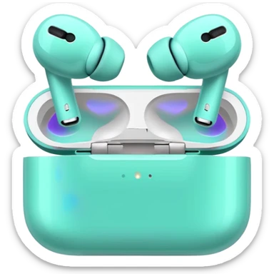 mint airpods pro sticker