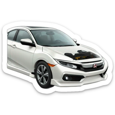 Honda civic 6 sticker