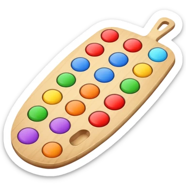 paleta de colores sticker