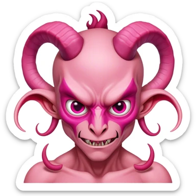 Pink incubus sticker