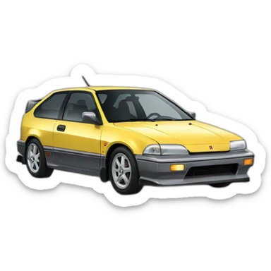 Honda civic eg6 sticker