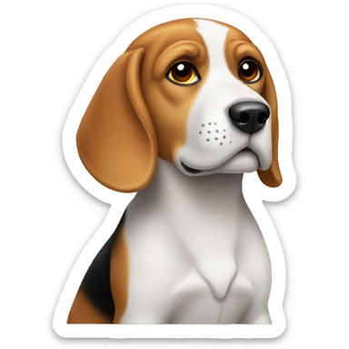 beagle sticker