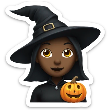 Witch sticker