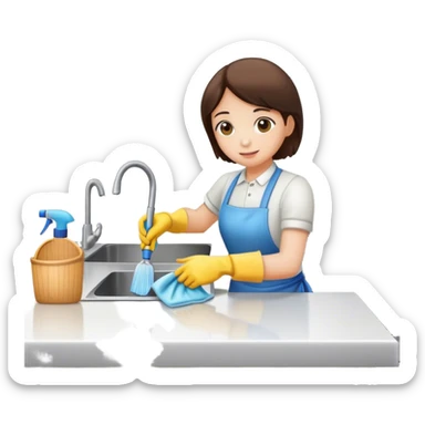 Cleaning services sticker