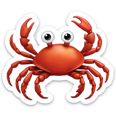 Little mermaid Sebastian  sticker