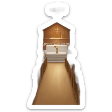church worship sticker