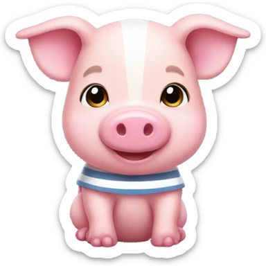 Piglet from Winnie the Pooh  sticker