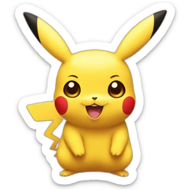 pikachu-love sticker