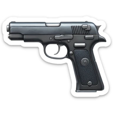 Pistola sticker