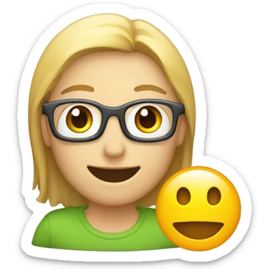 "ABİ" text on transparent screen sticker