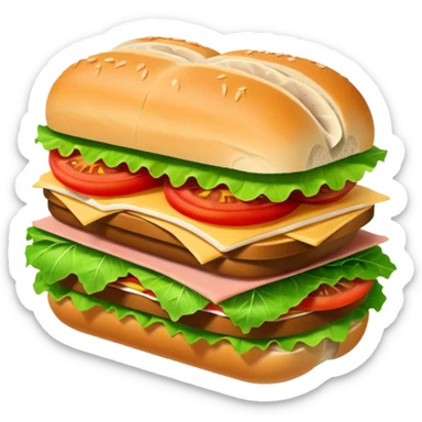 Sub sandwich  sticker