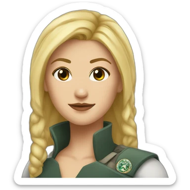 kara-thrace-starbuck sticker