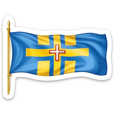 Drapeau de la Lorraine sticker