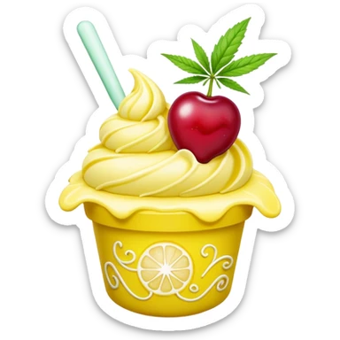 lemon cherry gelato with weed sticker