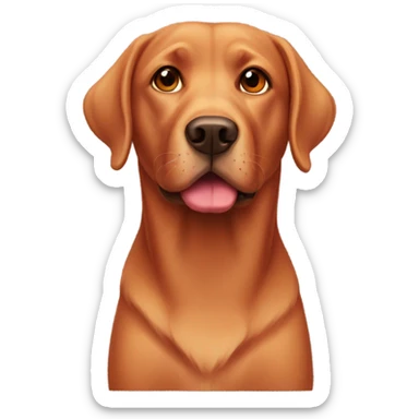 Red lab sticker