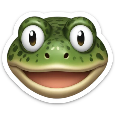 Toad from Super Mario sticker