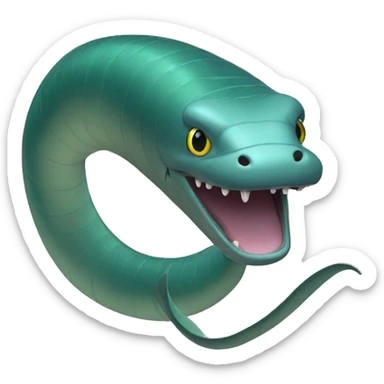 electric eel sticker