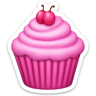 Pink cakes sticker