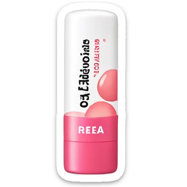 lip balm with label sticker