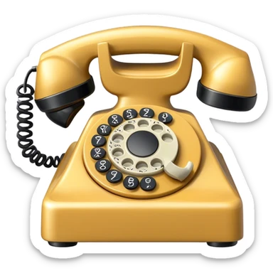 Telephone sticker