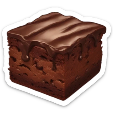 Brownie sticker