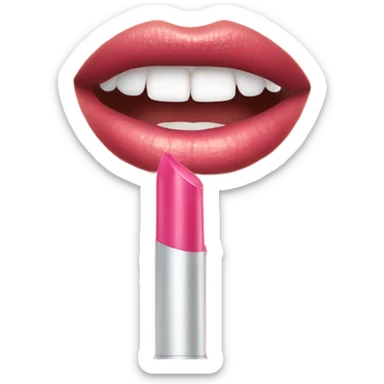 Lipgloss sticker