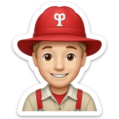 Herbie Husker sticker