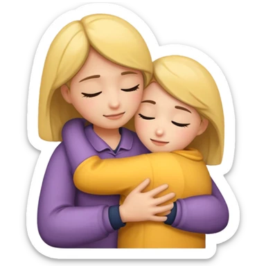 Hug sticker