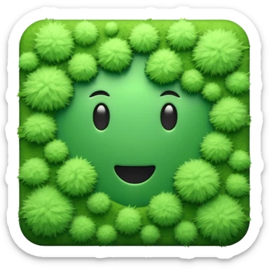 Mold on a a big wall and i dont need the face  sticker